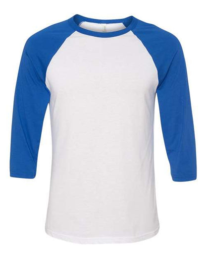 Unisex Three-Quarter Sleeve Baseball Tee - S