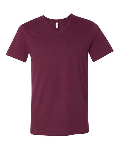 Unisex Jersey V-Neck Tee - S