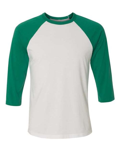 Unisex Three-Quarter Sleeve Baseball Tee - M