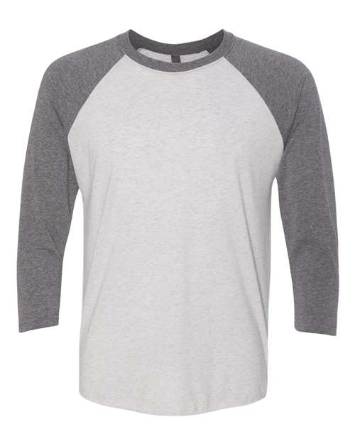 Unisex Triblend Three-Quarter Raglan T-Shirt - XL