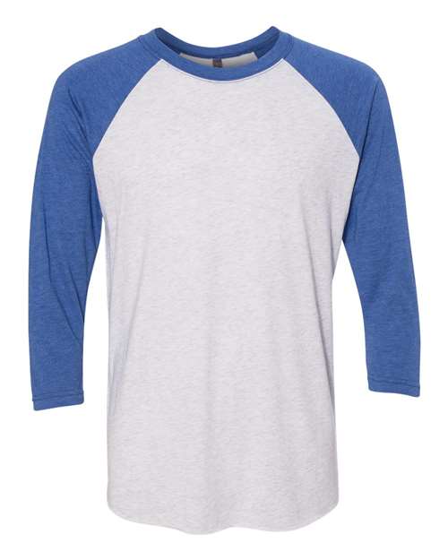 Unisex Triblend Three-Quarter Raglan T-Shirt - S