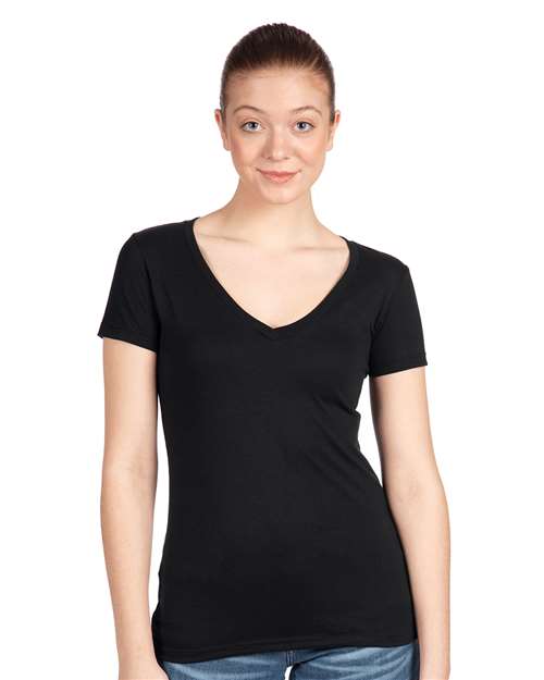 Women's Ideal V-Neck T-Shirt - M