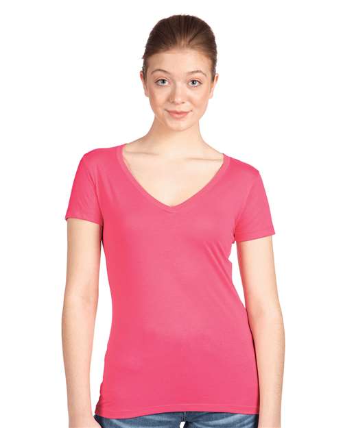 Women's Ideal V-Neck T-Shirt - M