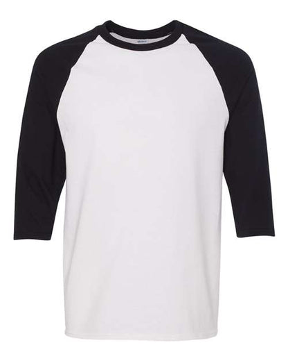 Unisex Heavy Cotton™ Raglan Three-Quarter Sleeve T-Shirt