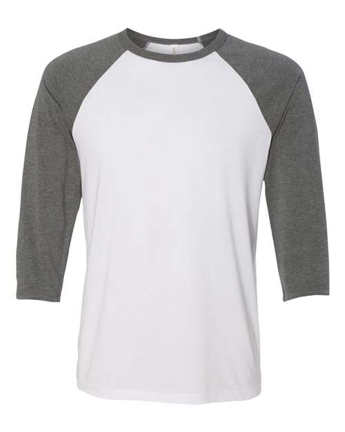 Unisex Three-Quarter Sleeve Baseball Tee - M