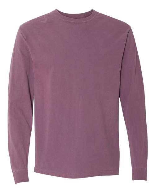 Unisex Garment-Dyed Heavyweight Long Sleeve T-Shirt - M