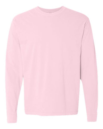 Unisex Garment-Dyed Heavyweight Long Sleeve T-Shirt - L