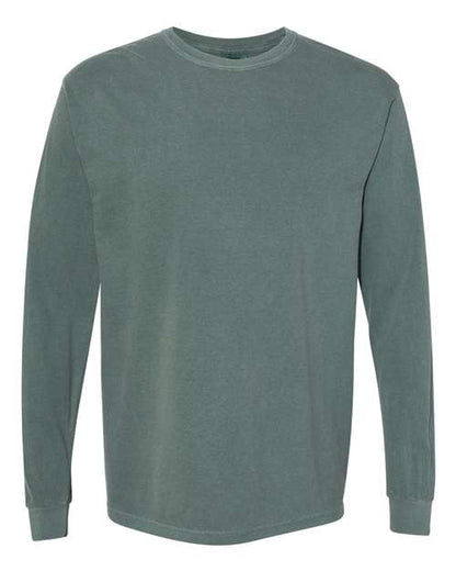 Unisex Garment-Dyed Heavyweight Long Sleeve T-Shirt - L