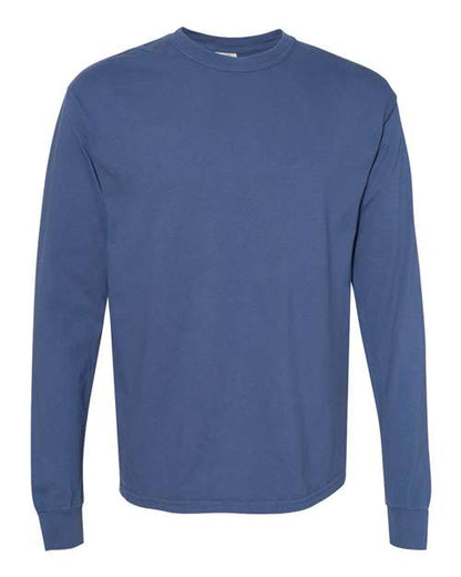 Unisex Garment-Dyed Heavyweight Long Sleeve T-Shirt - L