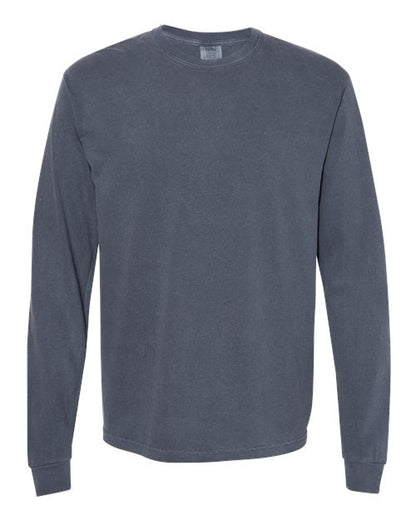 Unisex Garment-Dyed Heavyweight Long Sleeve T-Shirt - L