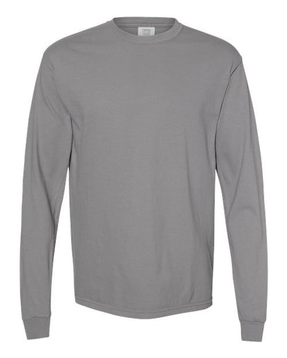 Unisex Garment-Dyed Heavyweight Long Sleeve T-Shirt - L