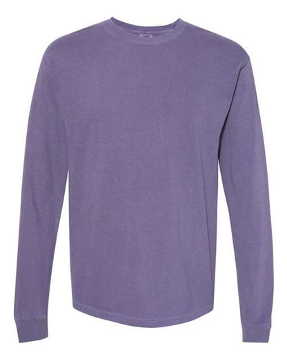 Unisex Garment-Dyed Heavyweight Long Sleeve T-Shirt - XL