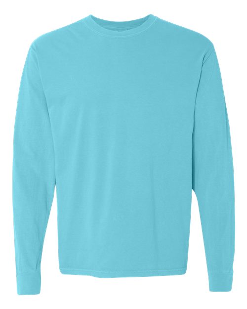 Unisex Garment-Dyed Heavyweight Long Sleeve T-Shirt - 3XL