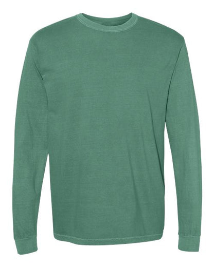 Unisex Garment-Dyed Heavyweight Long Sleeve T-Shirt - XL