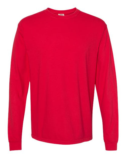 Unisex Garment-Dyed Heavyweight Long Sleeve T-Shirt - L