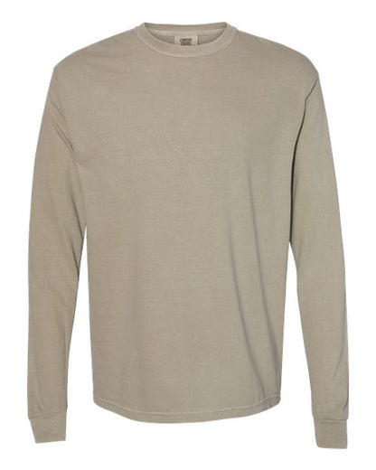 Unisex Garment-Dyed Heavyweight Long Sleeve T-Shirt - XL
