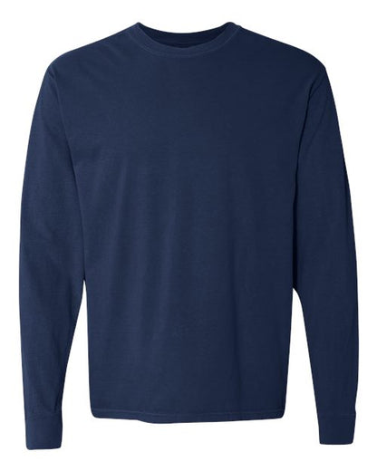 Unisex Garment-Dyed Heavyweight Long Sleeve T-Shirt - XL