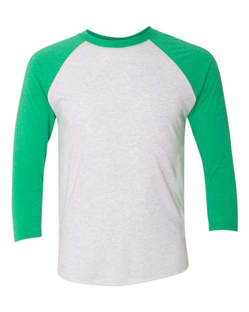 Unisex Triblend Three-Quarter Raglan T-Shirt - L
