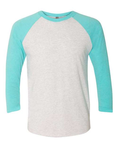 Unisex Triblend Three-Quarter Raglan T-Shirt - XL