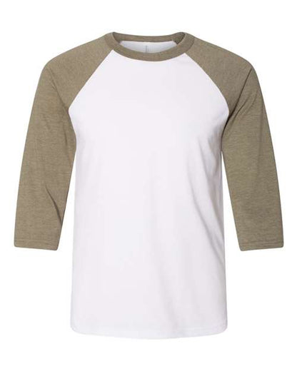 Unisex Three-Quarter Sleeve Baseball Tee - S