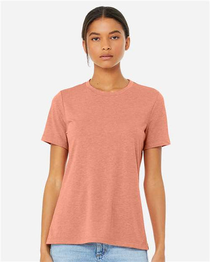 Women’s Relaxed Fit Heather CVC Tee - L