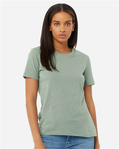 Women’s Relaxed Fit Heather CVC Tee - L