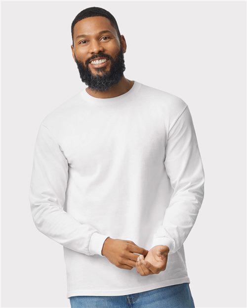 Men's Heavy Cotton™ Long Sleeve T-Shirt - S